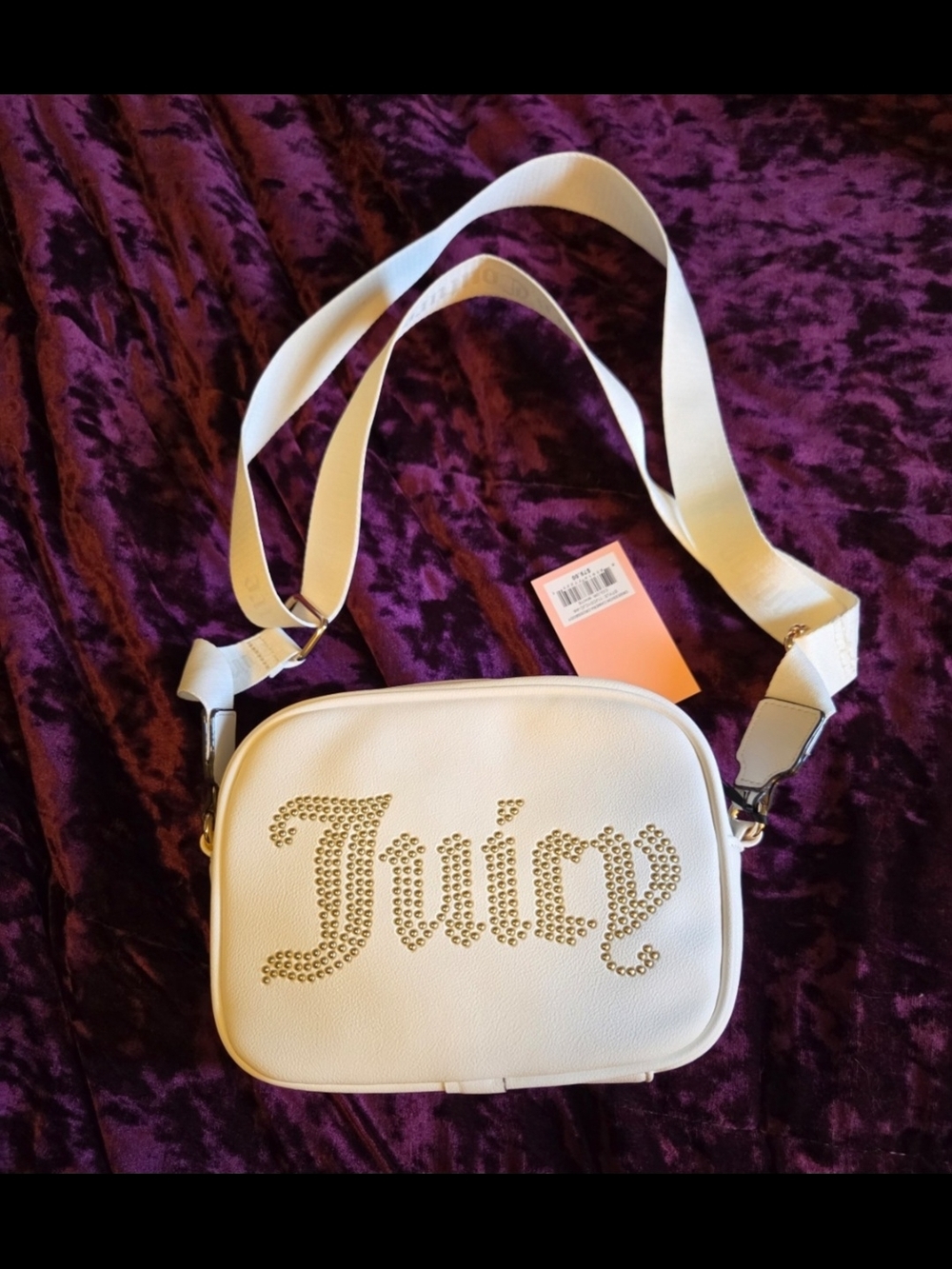 Juicy Couture Obsession White Camera Crossbody